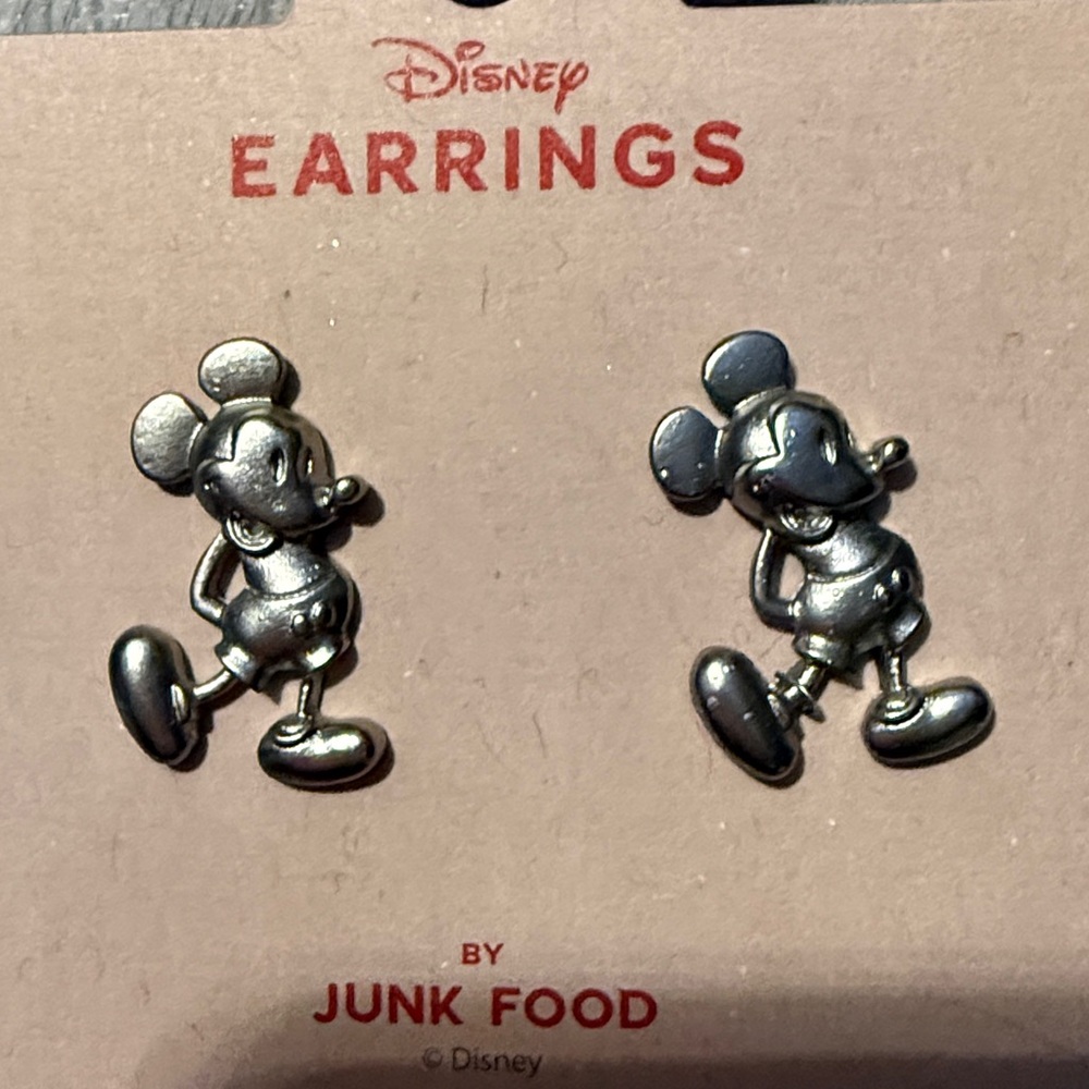 Disney Mickey Mouse earrings new in package